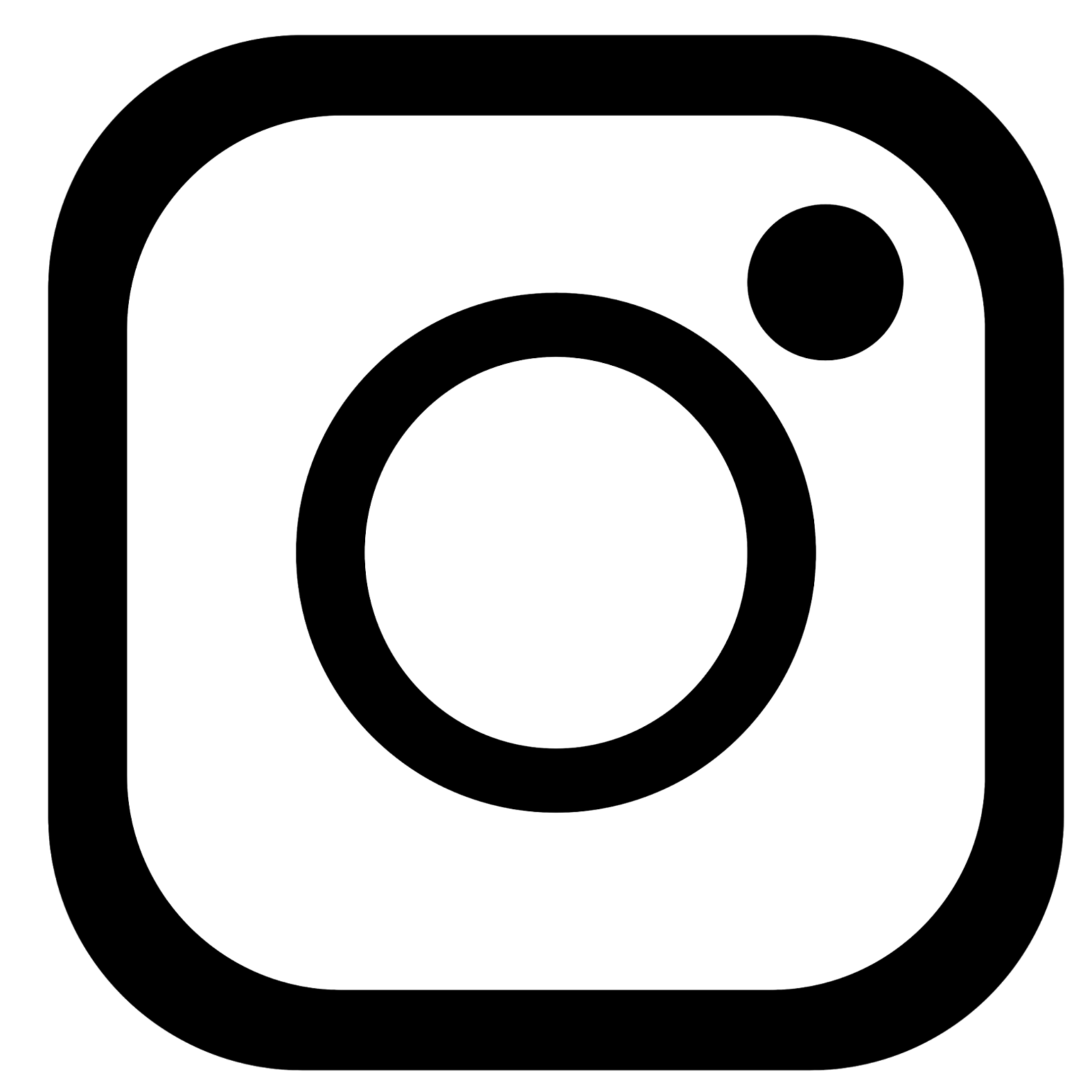 Instagram logo.